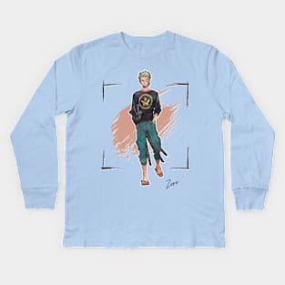 Roronoa Zoro Kids Long Sleeve T-Shirt